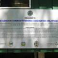 Welcome sign, Arnavon Islands